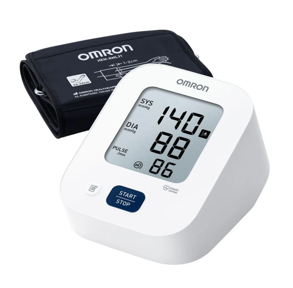 Omron M2+, nadlaktni merilnik krvnega tlaka (1 merilnik)